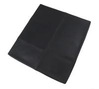 Colchoneta de silicona con borde elevado que ofrece contención de derrames y antideslizante estable debajo de inodoros portátiles (65 x 60 cm, negro)