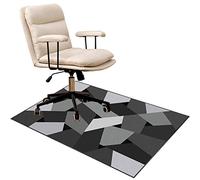 Colchoneta de Silla de Oficina para Pisos de Alfombra de pilotes medianos Bajos Protectores de Piso para sillas rodantes Alfombrilla de Silla de Escritorio para Silla de Juego de Madera Dura Alfombra