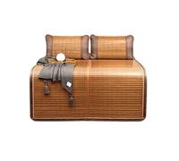 Colchoneta de Verano Colchoneta de bambú Colchón de refrigeración Colchoneta Superior Colchoneta Suave con Aire Acondicionado, colchón de ratán, colchoneta de refrigeración de dobl