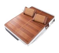 Colchoneta de verano para dormir - Colchón refrescante de bambú con parte superior lisa de seda cojín de hielo transpirable para un sueño cómodo, color A talla 1, perfecto para climas cálidos.