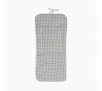COLCHONETA DON ALGODÓN REVERSIBLE NIDO DE ABEJA VICHY GRIS