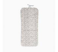 COLCHONETA DON ALGODÓN REVERSIBLE VICHY FLORES GRIS