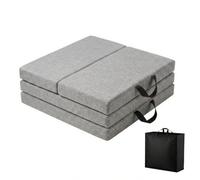 Colchoneta Espuma con Funda | Suave, Ergonómico, Colchoneta con Bolsa Transporte, para Dormitorio para la universidad, Niños