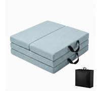 Colchoneta Espuma con Funda | Suave, Ergonómico, Colchoneta con Bolsa Transporte, para Dormitorio para la universidad, Niños