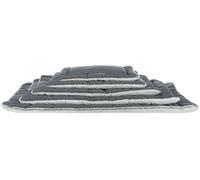 Colchoneta Farello 60 × 50 cm blanco-gris/gris