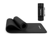 Colchoneta Fitness Premium 190 x 60, 80, 100 cm - Antideslizante, Esterilla Ideal para Gimnasia, Yoga y Pilates - Grosor de 1,5 cm - Ecológica con Cinta para Transporte y Poster, Esterilla