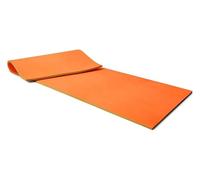 Colchoneta Flotante de Espuma for Actividades acuáticas, Ideal for Relajarse y Disfrutar del Agua. Ideal for Mascotas Fiestas(Orange,3.5m x 1.8m x 3.3cm)