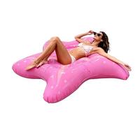 Colchoneta flotante para piscina | Juguetes de agua portátiles con estrellas y dibujos animados - Tumbona flotante de piscina - para exterior, jardín, playa, lago, , bronceado