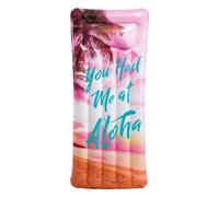 Colchoneta hinchable con frases