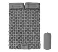 Colchoneta hinchable de camping, mochila hinchable doble para senderismo, ligera y compacta para senderismo, parques, senderismo, escalada