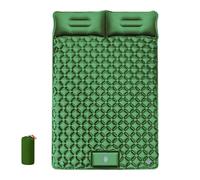 Colchoneta Inflable De Camping Ultraligera Bomba De Pie Integrada Y Almohada Incorporada Impermeable Resistente Compacta Y Plegable Para Camping Senderismo Y Aventuras Al Aire Libre,Green1-190*120*5cm