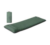 Colchoneta inflable ligera con almohada | Colchoneta para dormir de camping con bomba de pie integrada para caravana, camión, coche, tienda de campaña