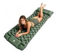 Colchoneta inflable para camping, cama hinchable ligera, bomba incorporada, almohadilla de dormir autoinflable, para niños, tienda de campaña, viajes, mochileros, senderismo, playa