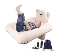 Colchoneta inflable para coche, cama de viaje inflable para asiento trasero - Cama inflable para coche para niños pequeños, cama de viaje portátil para avión para senderismo