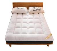 Colchoneta Japonesa para Dormir Tipo futón, Plegable, de Doble Capa, súper Suave, Adecuada para Dormitorio, Dormitorio, Acolchada
