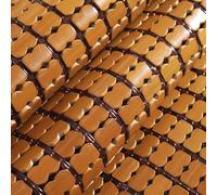 Colchoneta para dormir de verano de bambú carbonizado natural, alfombra doble de Mahjong, plegable, transpirable, disponible en tamaños de 100 a 200 cm