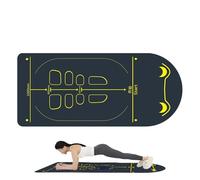 Colchoneta para equipo de gimnasio, equipo de entrenamiento, esterilla de entrenamiento para suelo AB Roller Wheel, cojín de protección, aislamiento grueso no acústico, cojín de rodilla para abdomen