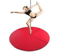 Colchoneta para Pole Dance, colchoneta Plegable portátil para Pole Dance: Almohadilla de Entrenamiento de Baile Ligera y Duradera con Asas de Transporte para un Ejercicio Seguro y Soporte pa