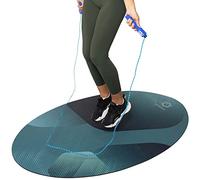 Colchoneta Para Saltar La Cuerda | Absorbe Impactos | Colchoneta Para Saltar La Cuerda En Interiores Y Exteriores | Incluye Bolsa De Transporte | Protege El Suelo Y Los Equipos
