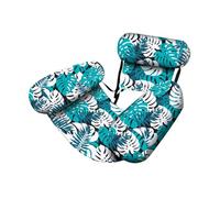 Colchoneta Playa Flotador Piscina Hamaca Piscina Sunchill Sedia Gonfiabile Galleggiante Leggera Portatile per Piscina E Mare (Hoja de Arce Verde)