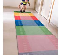Colchoneta profesional para pruebas de salto de longitud, colchoneta de ejercicios de salto de longitud de pie para interiores, almohadilla de práctica duradera para entrenamiento físico en