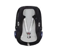 Colchoneta silla auto Praliné de Walking Mum (VICHY MATCHA)