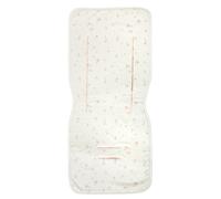 Colchoneta silla de paseo Monet (blanco/rosa) de Bimbidreams Bimbi Dreams