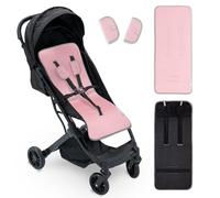 Colchoneta Silla Paseo Universal Funda Carrito Bebe Transpirable Primavera Verano Ligera Ajustable - Regalo Recien Nacido Niña/o BabyShower - Color Rosa