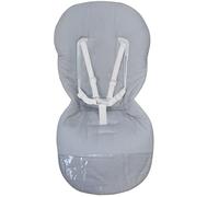 Colchoneta Silla Paseo Universal para Carritos, Comodidad para todas las estaciones, Transpilable, Malla 4D Supersuave,Compatible con la Mayoría de Sillas, Fácil de Lavar (Walff Gris)
