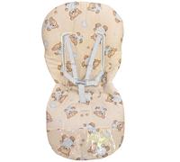 Colchoneta Silla Paseo Universal para Carritos, Comodidad para todas las estaciones, Transpilable, Malla 3D Supersuave,Compatible con la Mayoría de Sillas, Fácil de Lavar (Oso Azul)