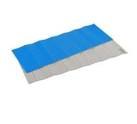 Colchonetas de Espuma Plegables, Película de Aluminio Plegable 560x1830x18m m Multicolor del cojín for Dormir la Espuma Que acampa(Blue)