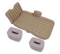 Colchonetas Inflables para Acampar En El Coche, Cama De Viaje para El Coche, Colchón Inflable Multifunción para SUV, Cojín De Camping para Adultos, Colchón Universal para Dormir En,Beige-Size 1