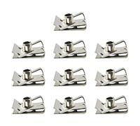 Colcolo 10 Piezas Clips Tipo U con Rosca Tipo U Clip Tuerca Panel Sujetadores Portátiles de Acero Inoxidable Resistente para Coche Motocicleta, M6