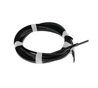 Colcolo 10 Piezas Tira de Enlace para Guitarra Acústica Cinta Biselada Incrustación Cuerpo Material Adecuado para Proyecto DIY Accesorio Luthier, Negro, tal como se describe