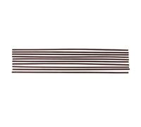 Colcolo 10 Piezas Tira Incrustación de Guitarra Purfling Madera Accesorios Bordes Decorativos Construcción Sólida Adecuado para Luthier Reparación, Palo de rosa, 520x7x1.5mm