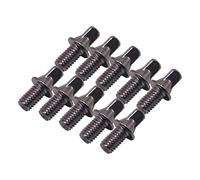 Colcolo 10 Piezas Tornillos para Batería Varillas de Tensión Accesorios y Repuestos Metálicos para Batería Adecuados para Ensamblar Instrumentos Escuelas, M6X10mm