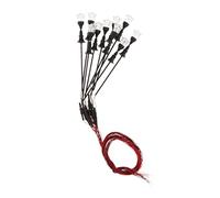 Colcolo 10 Uds. Farolas Garden and Park Railway 12V Lámpara LED Calibre 1:1:150