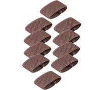 Colcolo 10x cinturón elástico, Trabillas para Pantalones, cinturón, Accesorios Resistentes al Desgaste, Correas para mochilero, Soporte para Correa de Mochila, Café
