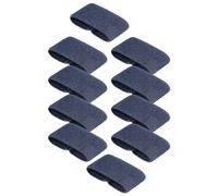 Colcolo 10x cinturón elástico, Trabillas para Pantalones, cinturón, Accesorios Resistentes al Desgaste, Correas para mochilero, Soporte para Correa de Mochila, Azul Oscuro