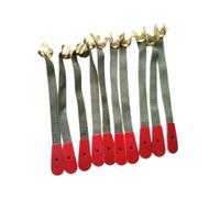 Colcolo 10x Piano Corias de brida Reemplazo Piezas de reemplazo de accesorios de instrumentos de ajuste de piano Herramienta de sintonización de uso común, Verde
