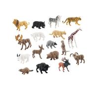Colcolo 17 Piezas de Animales Figuras Juguetes artesanías de Juego PVC Animales Jumbo realistas niños Juguete Educativo decoración de la casa de Juegos