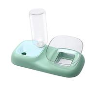Colcolo 2 en 1 Pet Cat Feeder Water Bowl Set Superficie Lisa Dispositivo automático de reposición de Agua