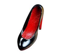 Colcolo 2 Piezas Miniatura Tacones Altos Zapatos Modelados para Figura de Acción de 12 Pulgadas Accesorio Ropa de Cosplay Material Adecuado, Negro B