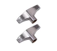 Colcolo 2pcs tune de tambor Key Tuner de tambor universal Manual estable Manual de herramientas llave de batería para accesorios de percusión de tambor, Cabezal de Tornillo