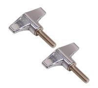 Colcolo 2pcs tune de tambor Key Tuner de tambor universal Manual estable Manual de herramientas llave de batería para accesorios de percusión de tambor, M