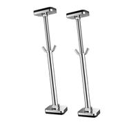 Colcolo 2x Soporte para fregadero bajo encimera Soporte para lavabo Patas para fregadero Poste de antideslizante Varillas de para cocina, Xl