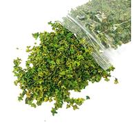 Colcolo 33ml Micro Paisaje Hojas Modelo Hierba Mechones de Arena Diorama Ferroviaria Accesorios Hoja para Jardín de Hadas Adornos de Bonsá, Verde B