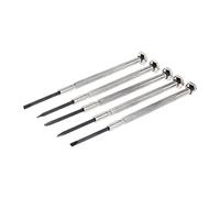 Colcolo 5 Piezas Destornillador Flauta Clarinet Piccolo Saxofón Herramienta Accesorio para Instrumentos Musicales Metal Adecuado para Músicos