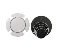 Colcolo 5 piezas Drumhead Drum Set Head Skin Percusion Instrument Parts Silent Silent para adultos Jugadores de batería, Style a