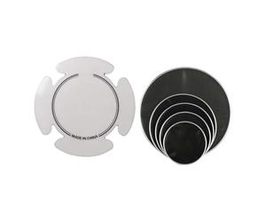 Colcolo 5 piezas Drumhead Drum Set Head Skin Percusion Instrument Parts Silent Silent para adultos Jugadores de batería, Style a